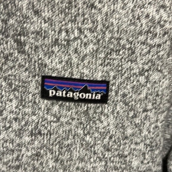 Patagonia women’s gray 1/4 zip better sweater size M - Picture 5 of 7